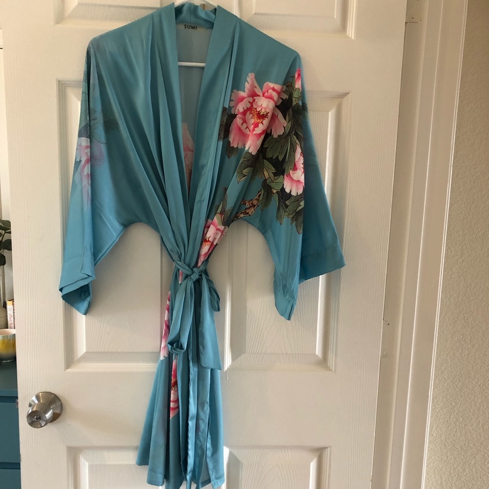 SUMI Silk Robe - worn once!